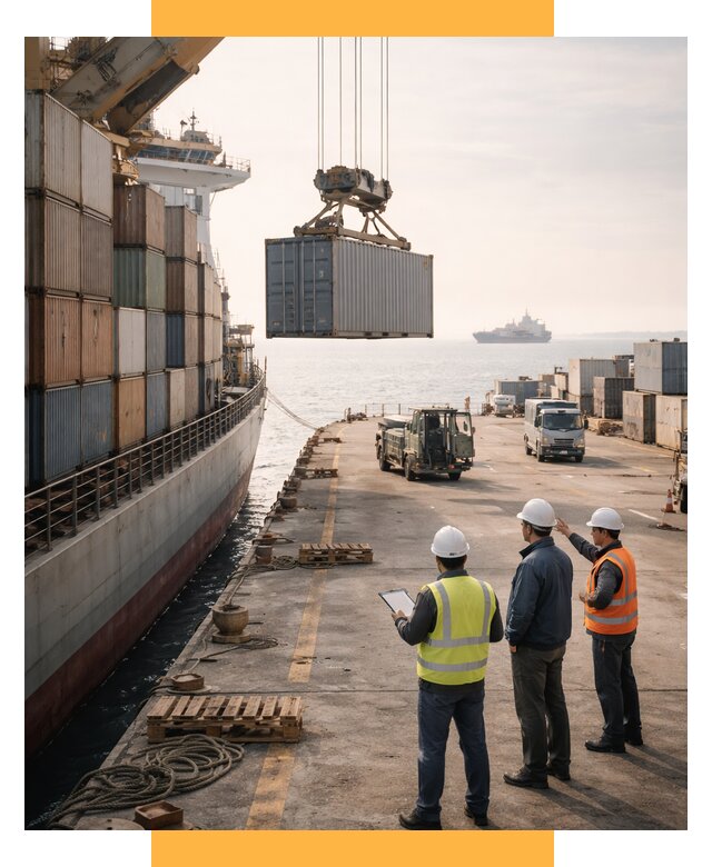 Морские перевозки грузов по миру от 46728 р. | СетСервис-Кгп