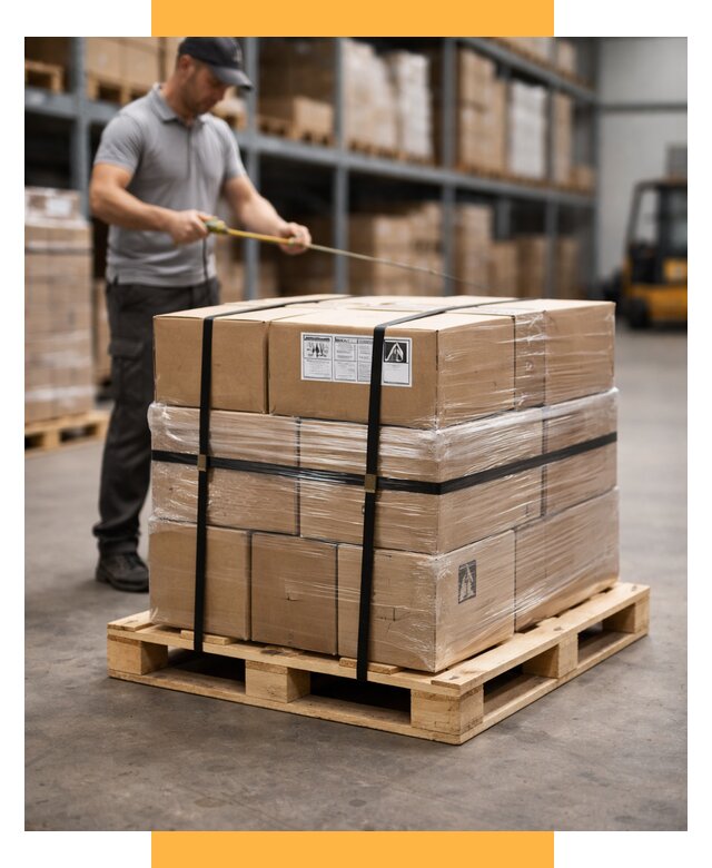 Упаковка и паллетирование грузов от 3634 р. | СетСервис-Кгп