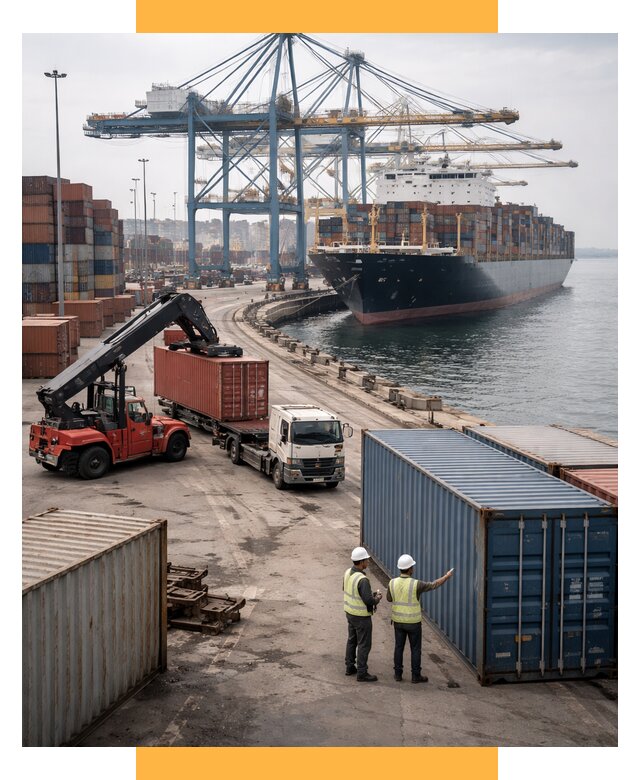 Морские перевозки из Европы от 62304 р. за контейнер | СетСервис-Кгп