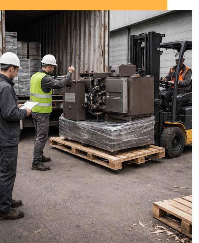 Доставка промышленного оборудования из Европы от 46728