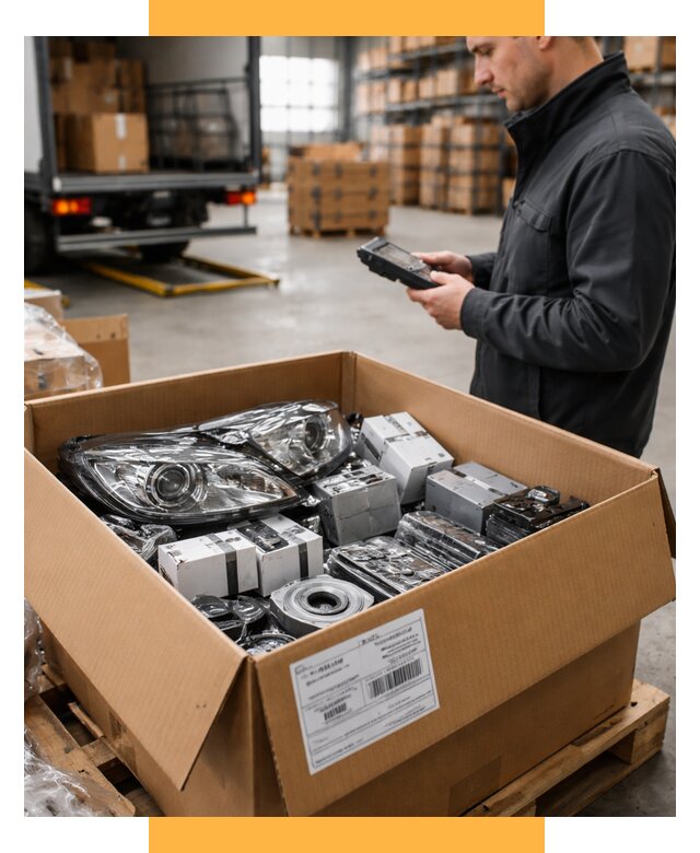 Доставка автозапчастей из Европы под ключ от 12980 р. | СетСервис-Кгп