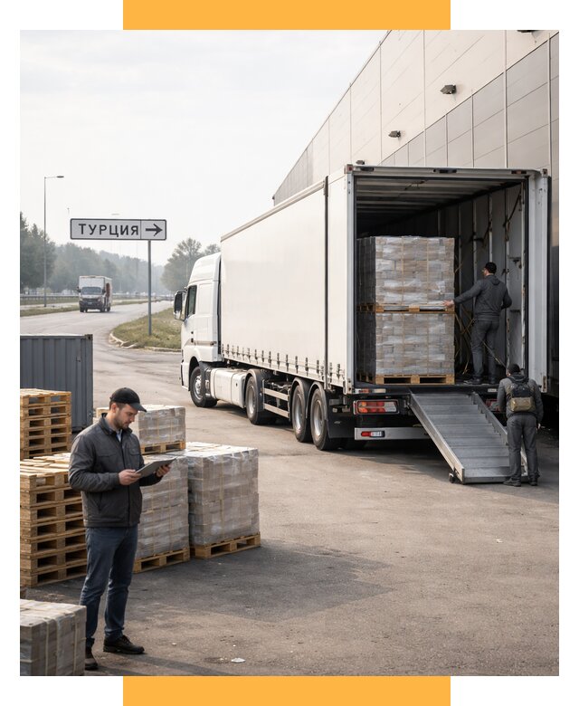 Автоперевозки и доставка фурой из Турции от 124608 р. | СетСервис-Кгп