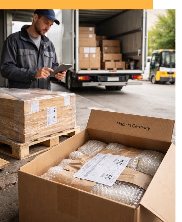Доставка грузов из Германии от 46728 руб с таможенным оформлением