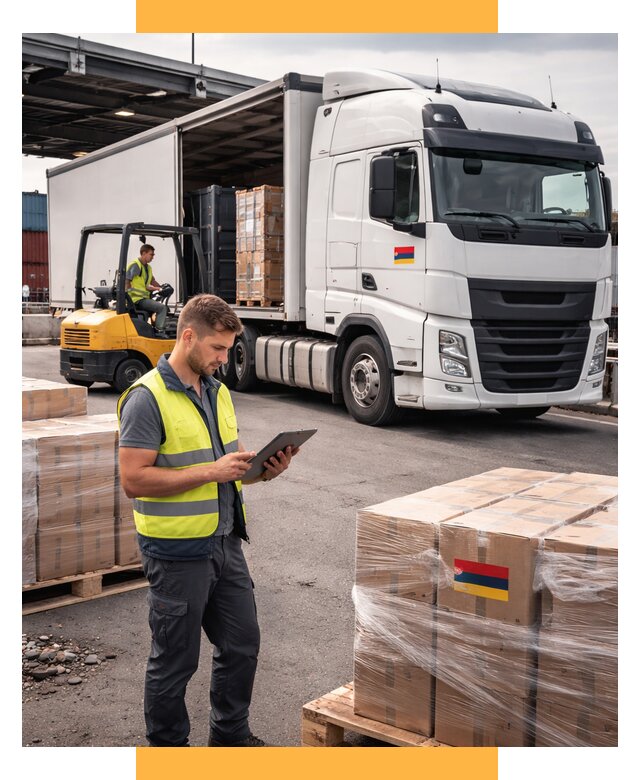 Автоперевозки из Армении от 98648 р. — услуги СетСервис-Кгп