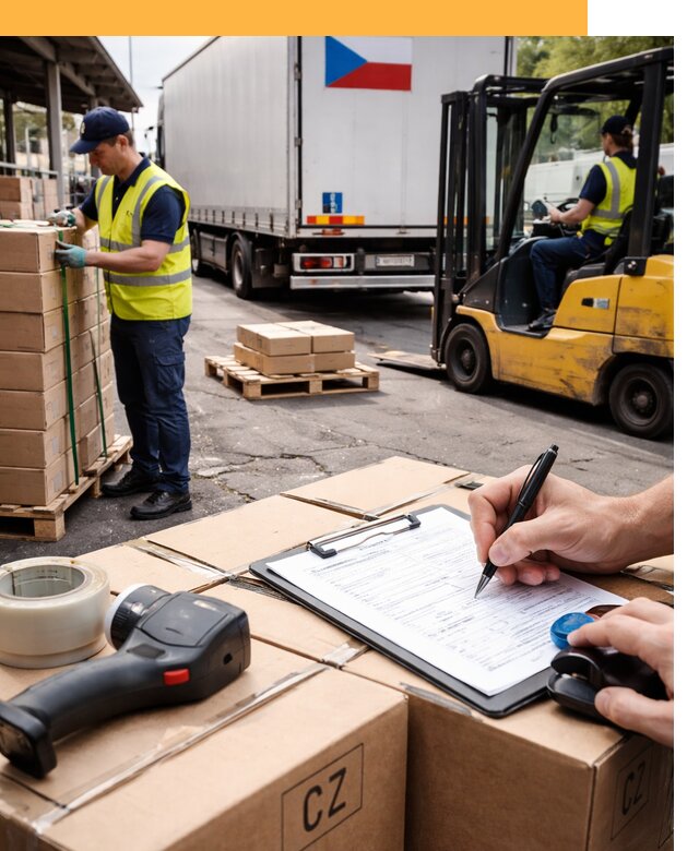 Доставка грузов в Чехию от 36344 руб, международные перевозки