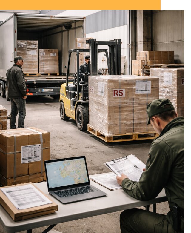 Доставка грузов в Сербию от 46728 руб, международные перевозки