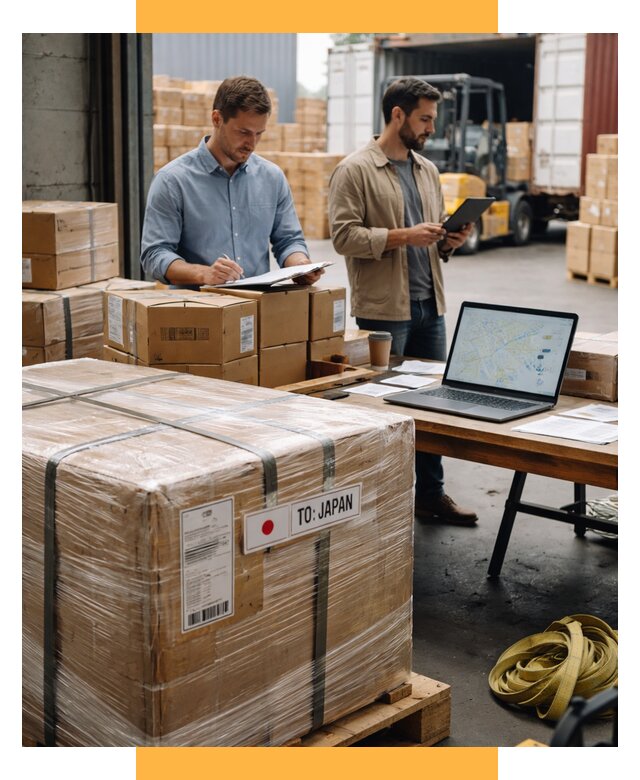 Доставка грузов в Японию от 25960 р., логистика СетСервис-Кгп