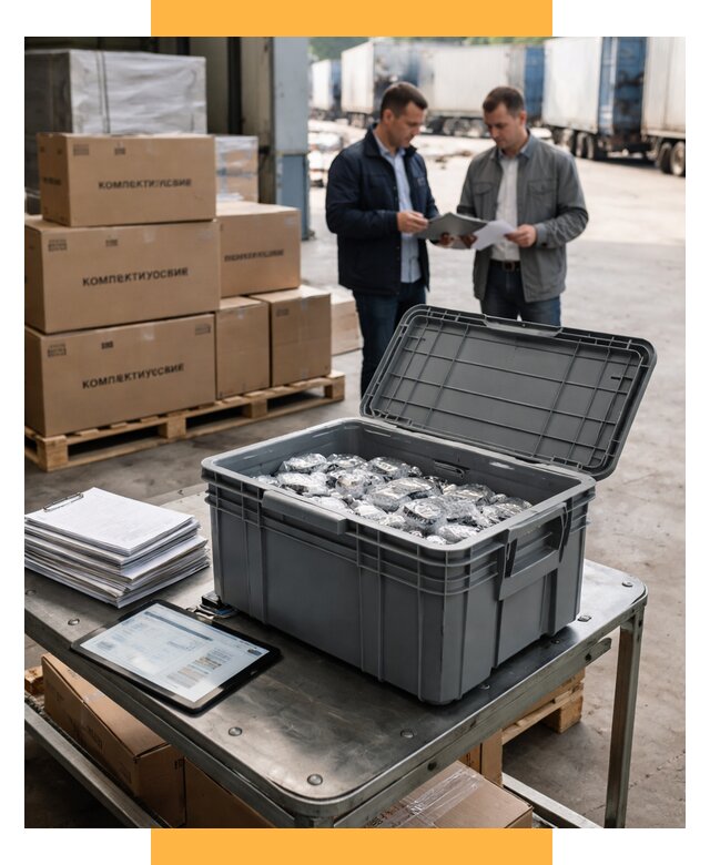 Перевозка комплектующих из Китая от 6750 р. | СетСервис-Кгп