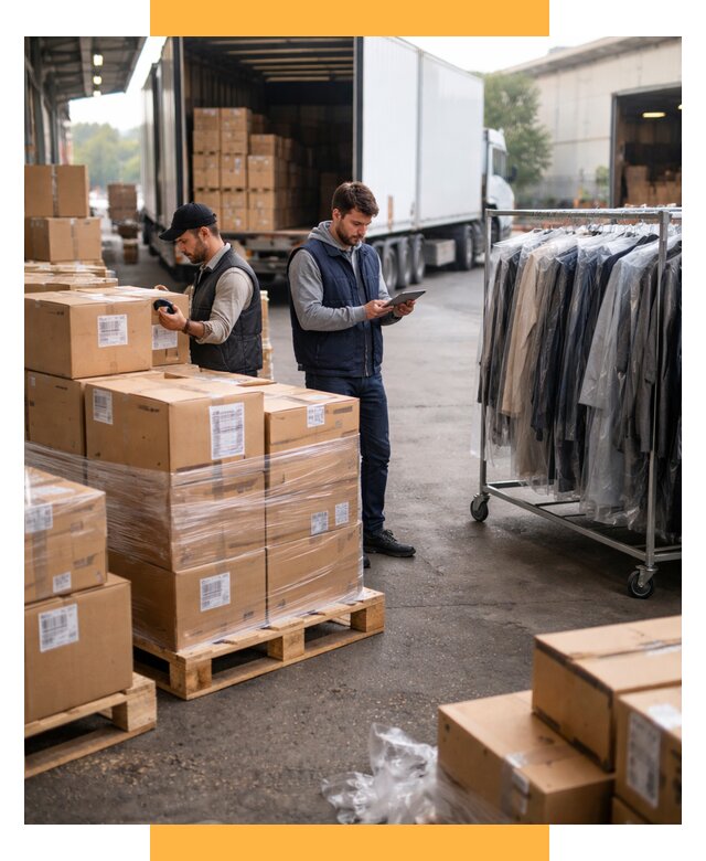 Перевозка и доставка одежды из Китая от 7788 р., СетСервис-Кгп