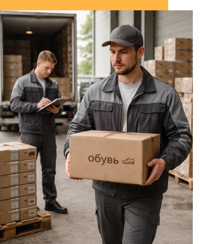 Международная перевозка обуви с таможенным оформлением от 4673