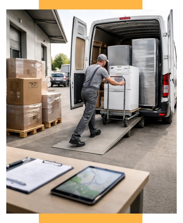 Перевозка бытовой техники от 6750 р. - логистика СетСервис-Кгп