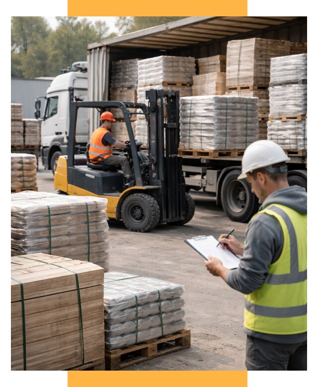 Перевозка строительных материалов от 5711 р. | СетСервис-Кгп