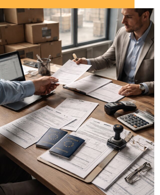 Таможенное оформление грузов из Европы от 8826 руб