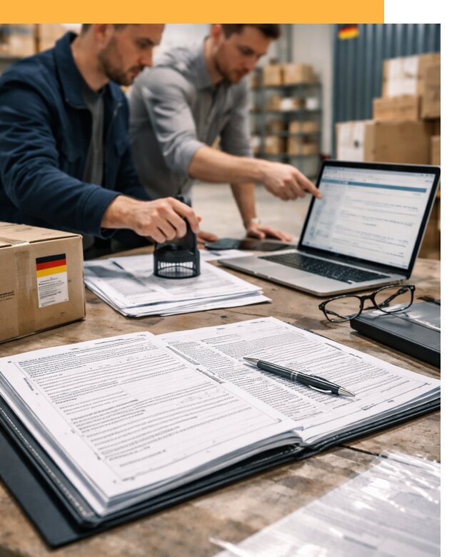Таможенное оформление грузов из Германии от 9346 руб.