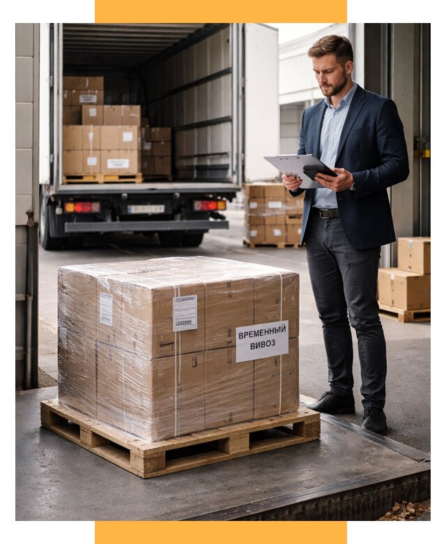 Временный вывоз товаров под ключ от 8307 р. | СетСервис-Кгп