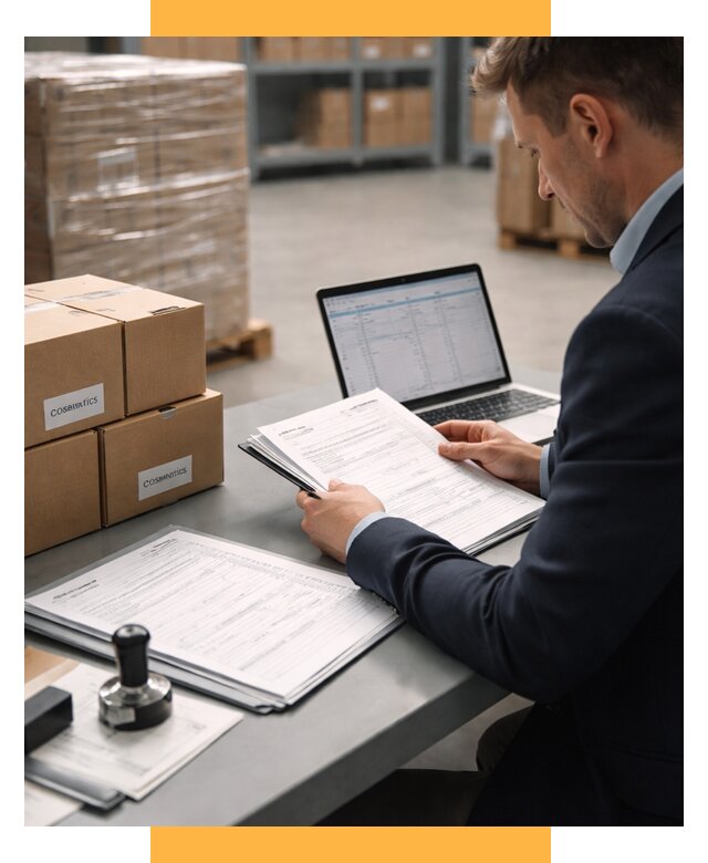 Таможенное оформление косметики под ключ от 7788 р. | СетСервис-Кгп