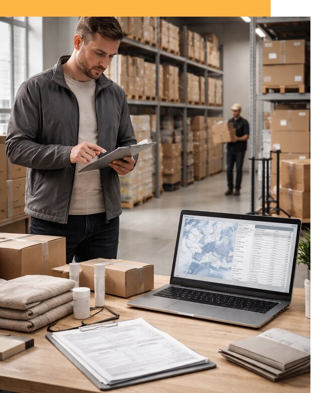 Закупка товаров в Европе под ключ: доставка, таможня от 7788 руб