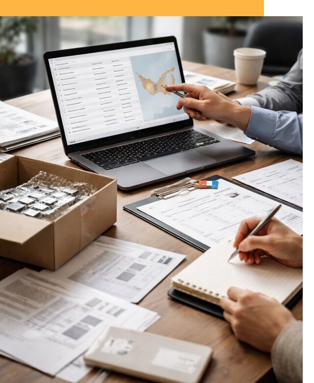 Поиск надежного поставщика в ОАЭ от 12461 рублей